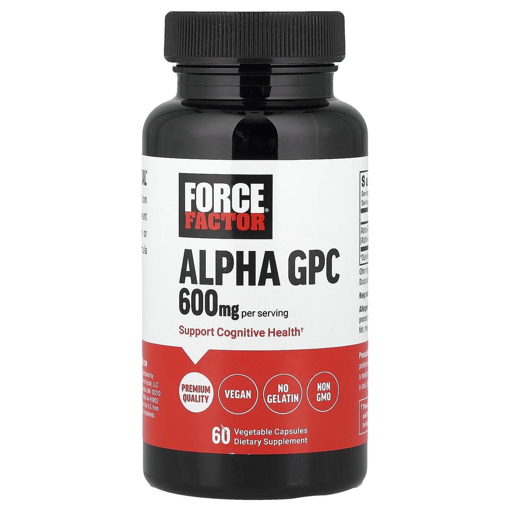 Alpha-Gpc, 60 Veggie Capsules (300Mg Per Capsule)