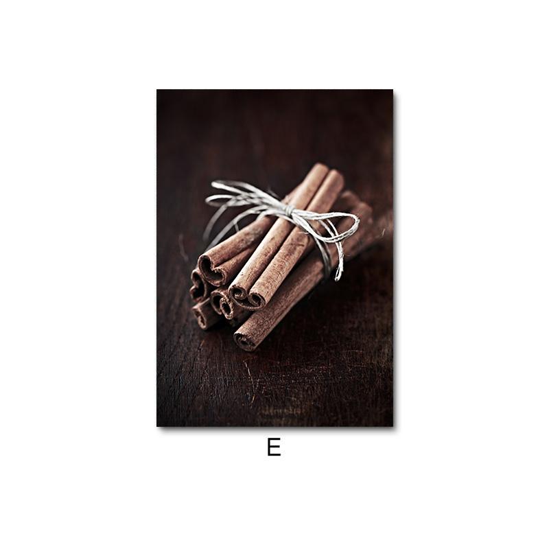 Рождественский плакат с принтом, обои, шоколад, кофе, еда, напитки, коричневые тона, холст, картина, столовая, кухня, настенный художественный декор, фотографии