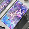 Hololive Koseki Bijou Anime Girl Kawaii Mousepad Large Laptop Keyboard Professional Mat XXL Office Cabinet Nonslip Rubber Carpet