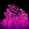 5/10M Battery LED String Light Copper Silver Wire Garland Light Waterproof Fairy Lights for Christmas Wedding Party Decoration