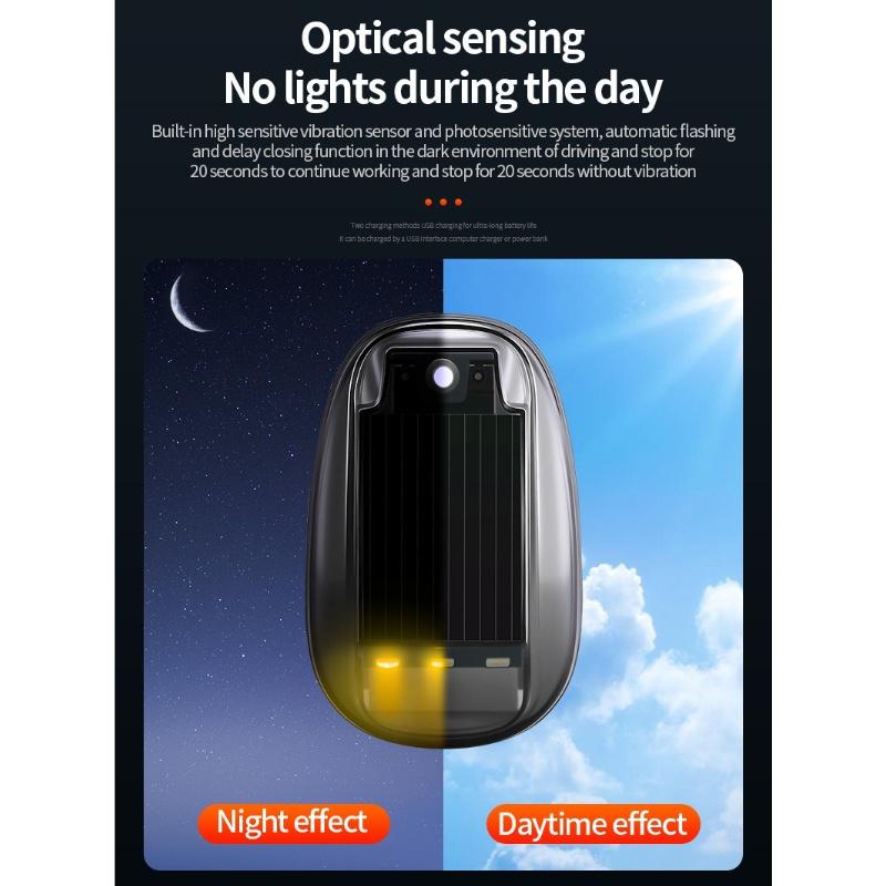 Умный светодиодный стробоскоп на солнечной батарее RGB Авиационные Предупреждающие огни для самолетов Беспроводная вспышка Для мотоцикла Автомобильные аксессуары