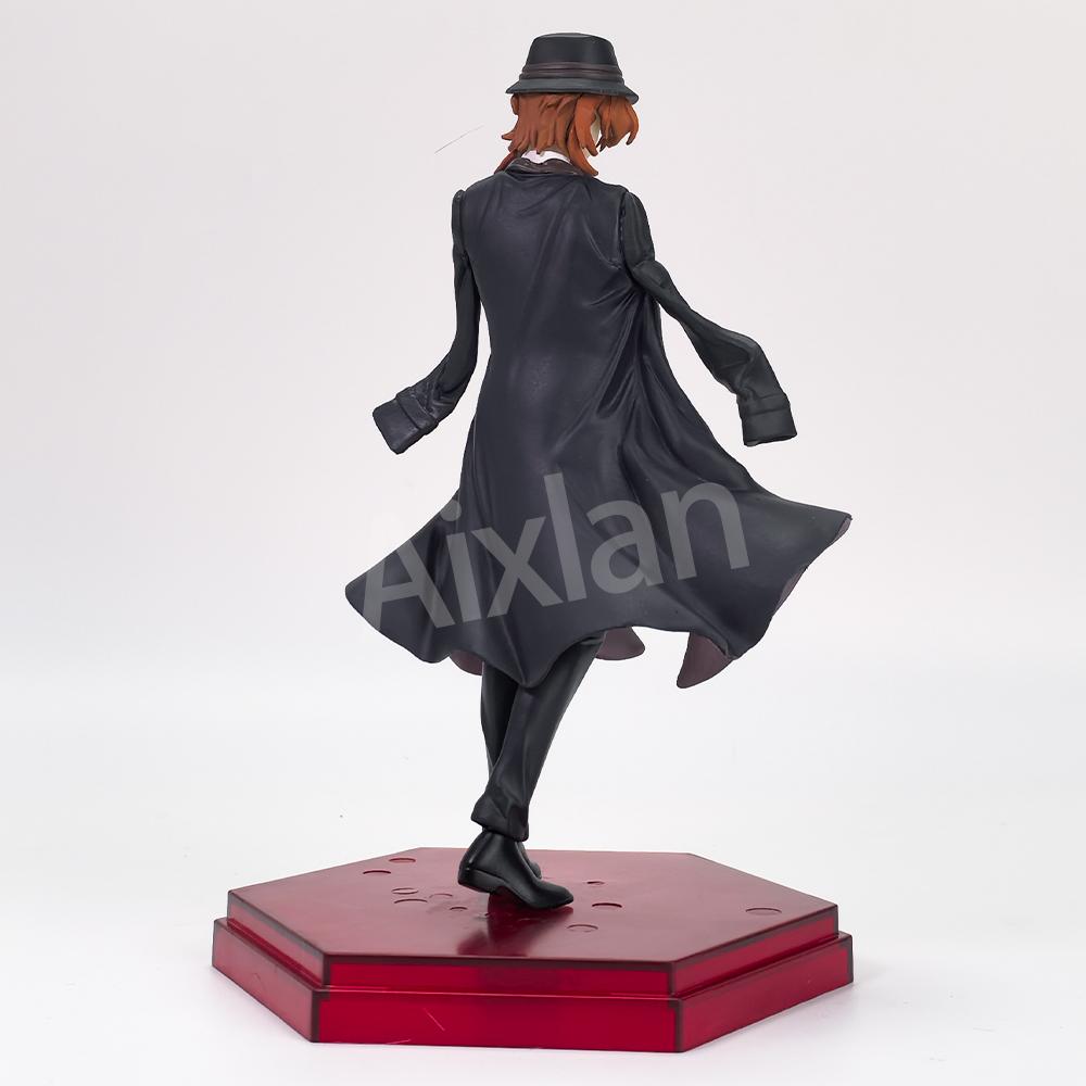 18см Фигурка Бродячие Псы Великого Дома Накахара Тюя Дазай Осаму ПВХ Фигурка Действия Коллекционная Модель Игрушки Подарок Ребенку Украшения Кукла Игрушка