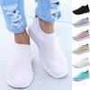 Women Sneakers Knit Sock Running Shoes Woman Sport Shoes Mesh Breathable Trainers Outdoors