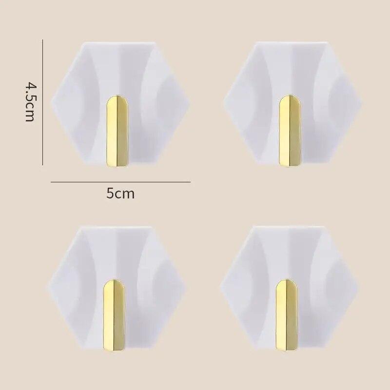 4 шт./компл. крючки для ключей самоклеящиеся настенные крючки для дома и кухни маленькие настенные крючки без пробивания сумки для ключей вешалка-держатель