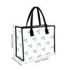 Blue Hydrangea Printed Tote Bag Casual Large Capacity Portable Daily Handbag