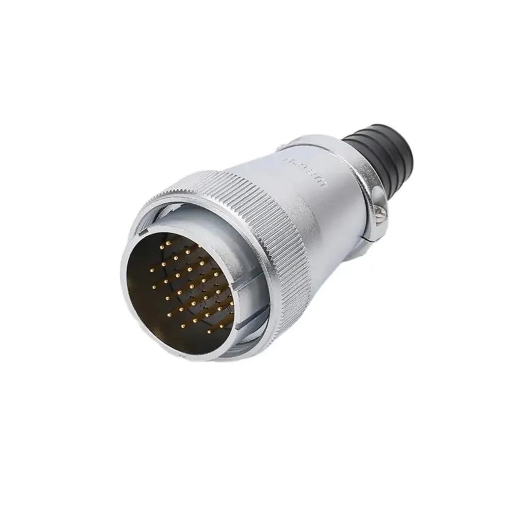 WEIPU WS40 TQ/ZG Metal Industrial M40 Power Electric Connector Signal Adapter 5pin 9pin 15pin 26pin 31Pin 52Pin High Voltage