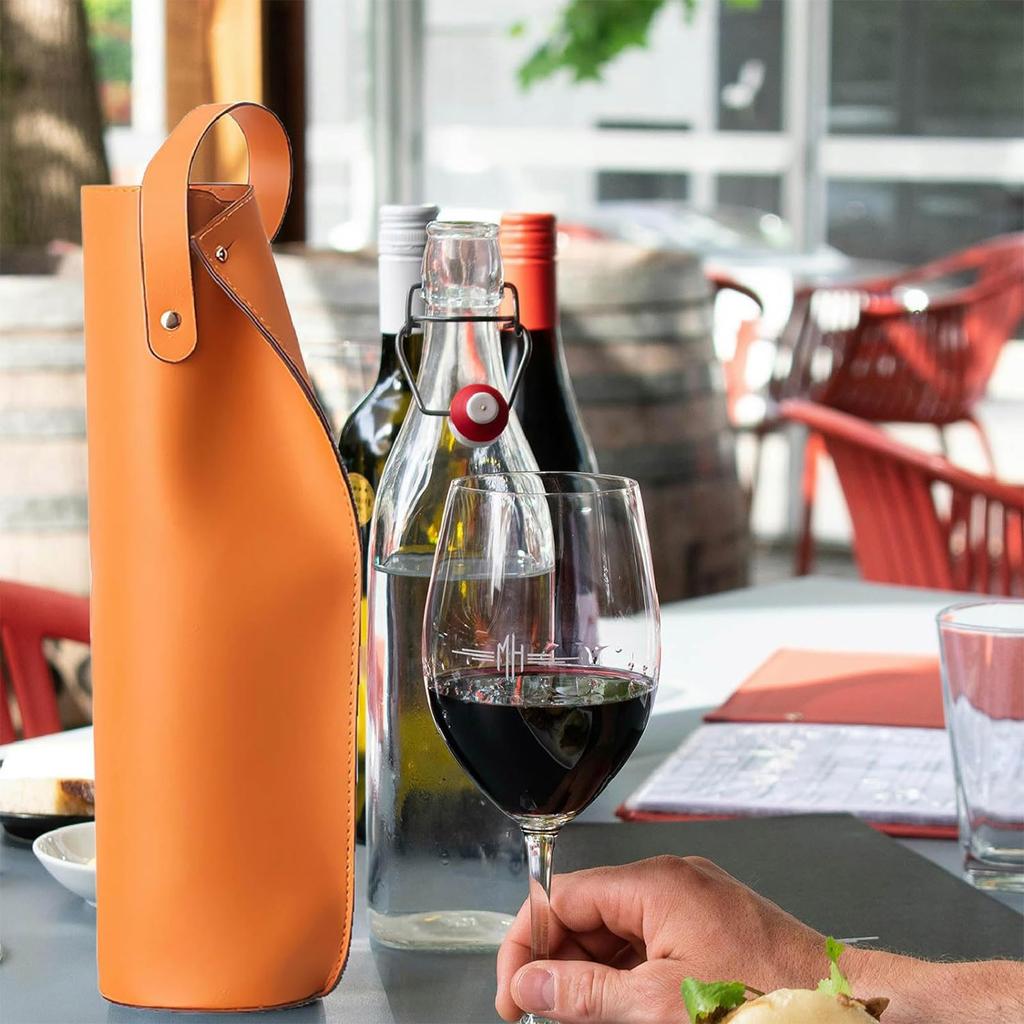 Кожаная сумка для вина, подарочная сумка для бутылки виноградного вина, сумка для шампанского, подходит для любителей вина