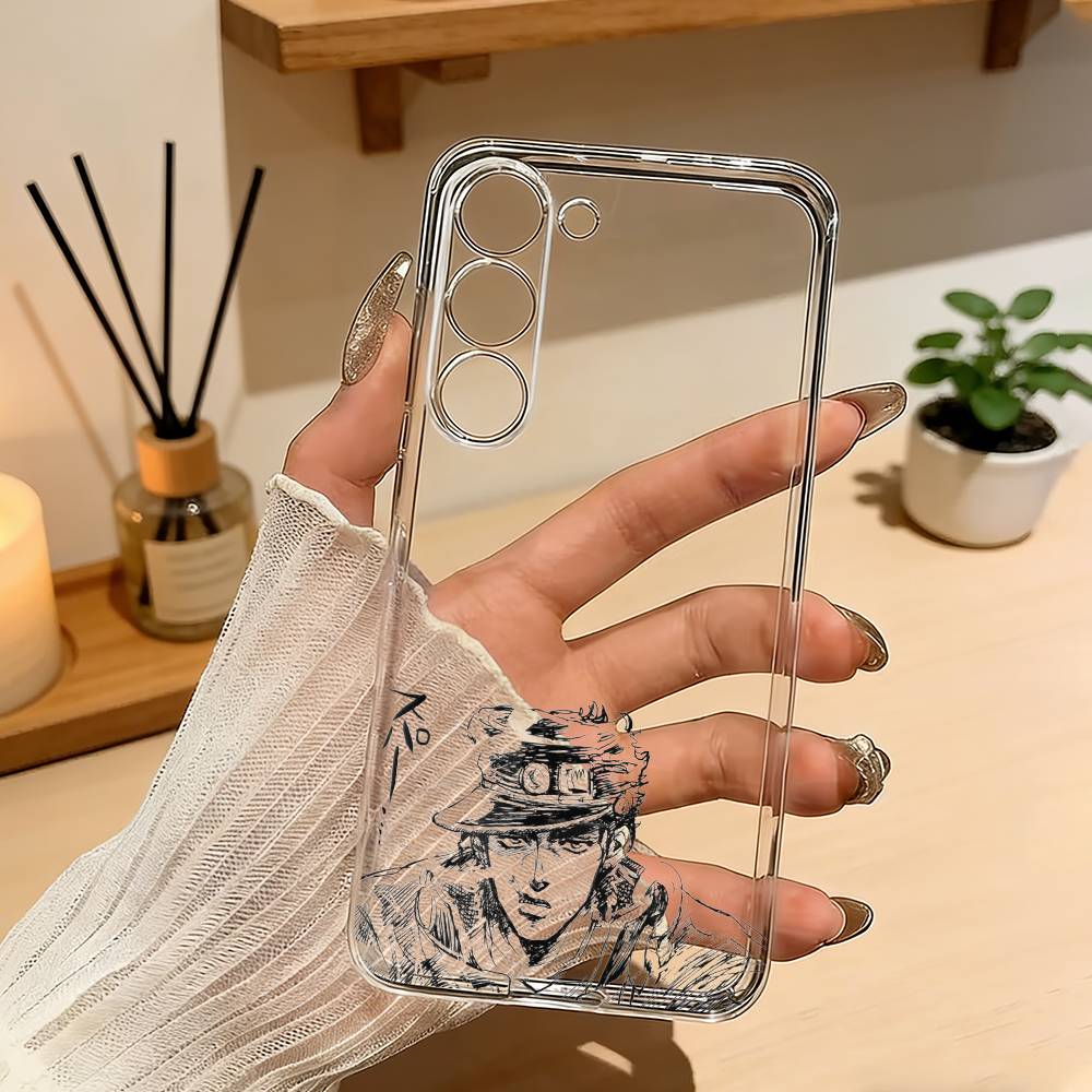 Новый горячий чехол для телефона JoJo's Bizarre Adventure для Samsung A10 A12 A31 A40 A70 Прозрачная крышка