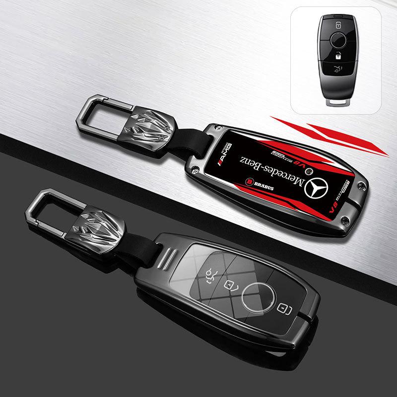 Чехол-сумка для автомобильного ключа для Mercedes Benz A B C E S V R-Класса C43 CLA GLA GLB GLC GLK SLK SL Vito W211 W203 W204 W210 W124 AMG W2