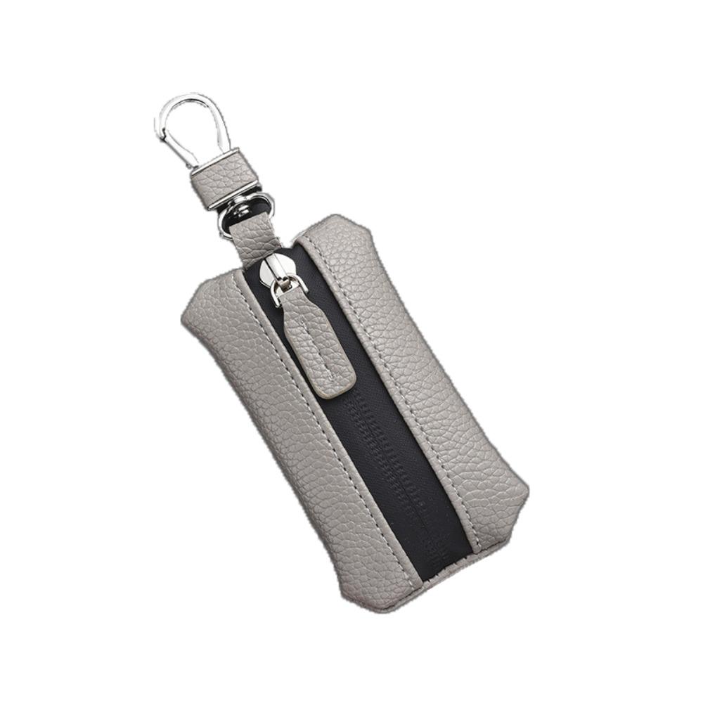 Zipper Closure Car Key Bag Luxury Mini Storage Bag Portable Keychain Holder Daily Use