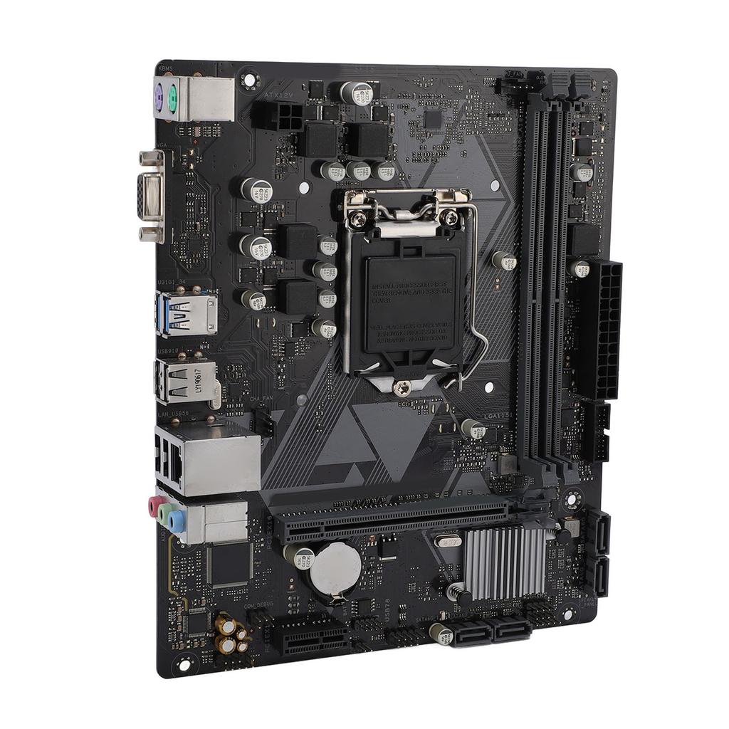Материнская плата H310M F R2.0 M ATX DDR4x2 DIMM для настольных компьютеров. Поддерживает процессоры Core 14 нм 9-го и 8-го поколений с разъемом LGA 1151.