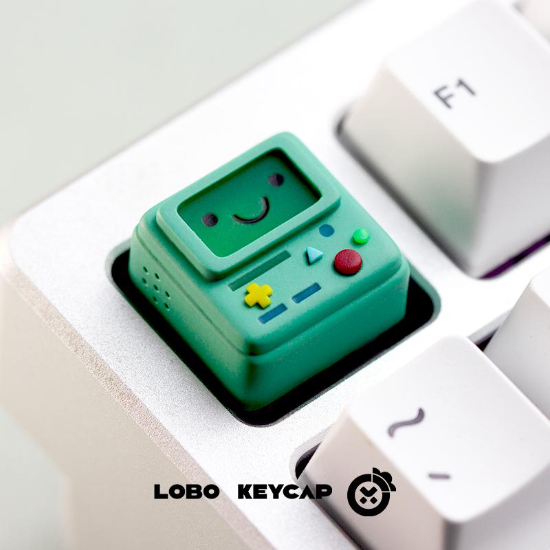Adventure Game Cartoon Animation Light-Transmitting Design Mechanical Keyboard Esc Resin Material Customization Keycap Fun Gifts