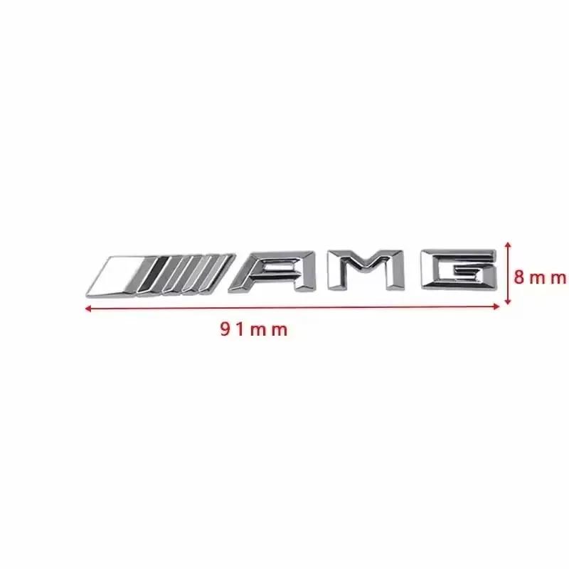 YEW1 MAYBACH 4MATIC AMG TURBO Letter Emblem Badge Interior Center Console Logo Car Styling Accessory 3D Sticker For Mercedes Benz1