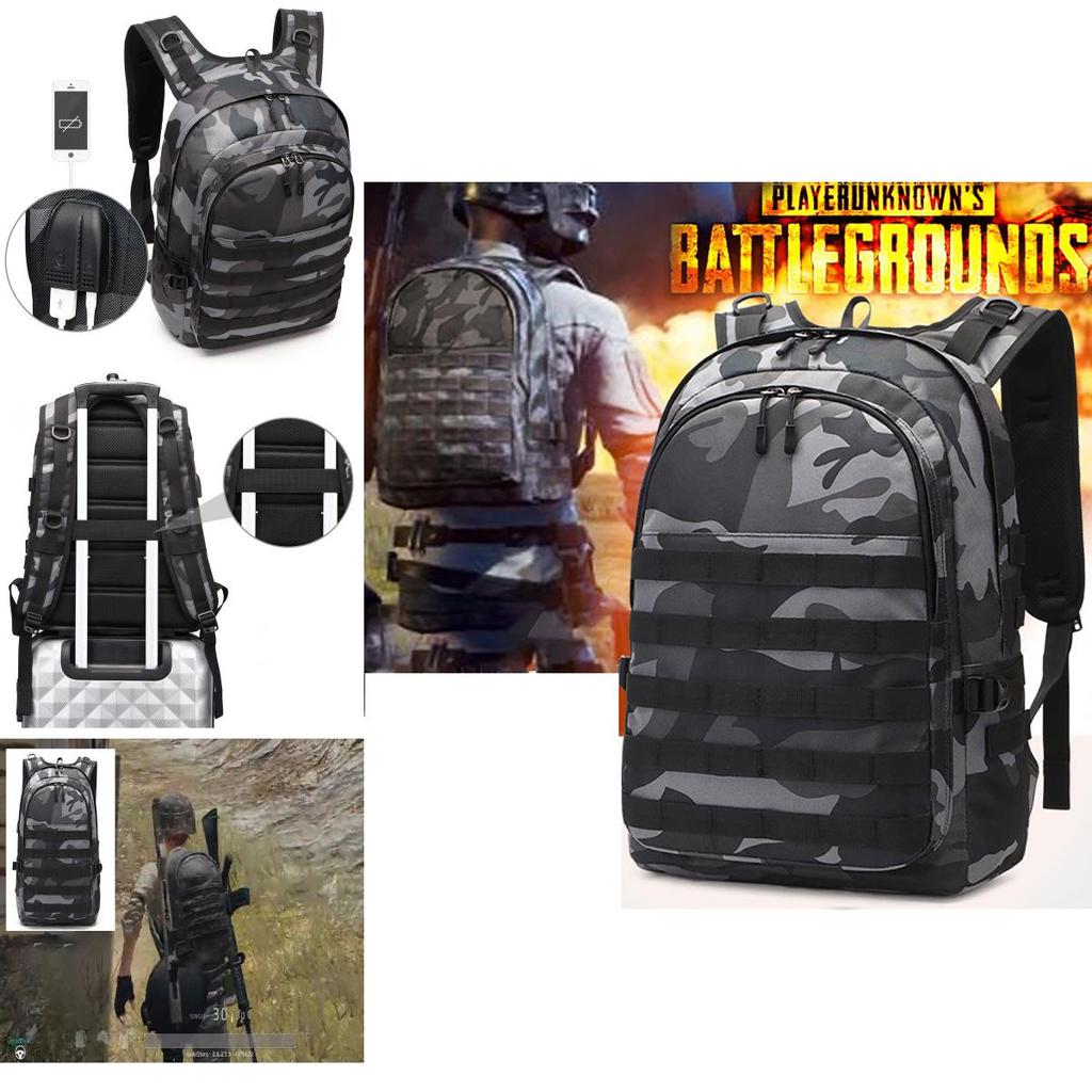 Рюкзак Уровня 3 для Новых Игроков PUBG: Battlegrounds с Портом USB-Зарядки