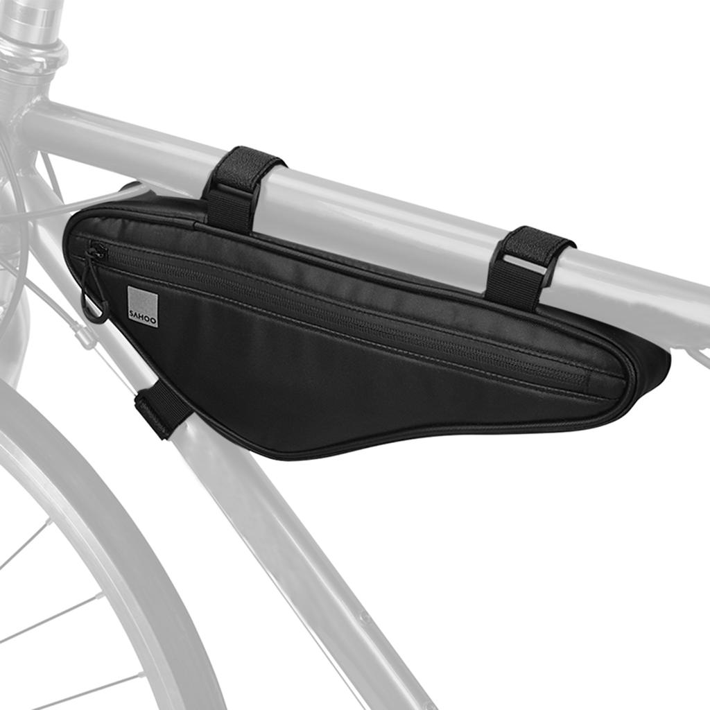 Bike Frame Bag Waterproof Bicycle Bag Bike Triangle Bag Bicycle Under Tube Bag Front Frame Bag Large Capacity MTB Road