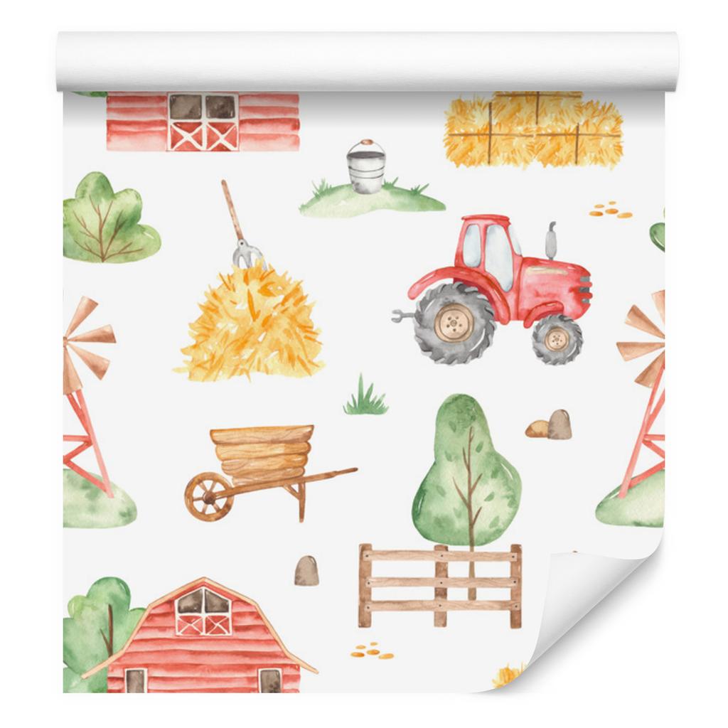 Wallpaper Painted in watercolor style for living room and bedroom 50x1000