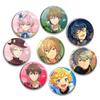 32/44/58mm Ensemble Stars Handmade Pin Round Cartoon Cute Snap-in Brooche for Backpack Cothes Accessories Anime Collection Badge Decoration