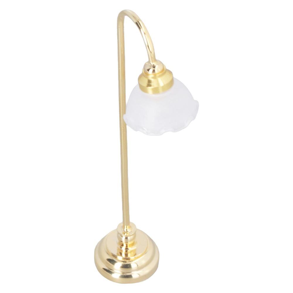 Miniature Design Miniature Floor Lamp Tabletop Decor Dollhouse Accessory For Dollhouse