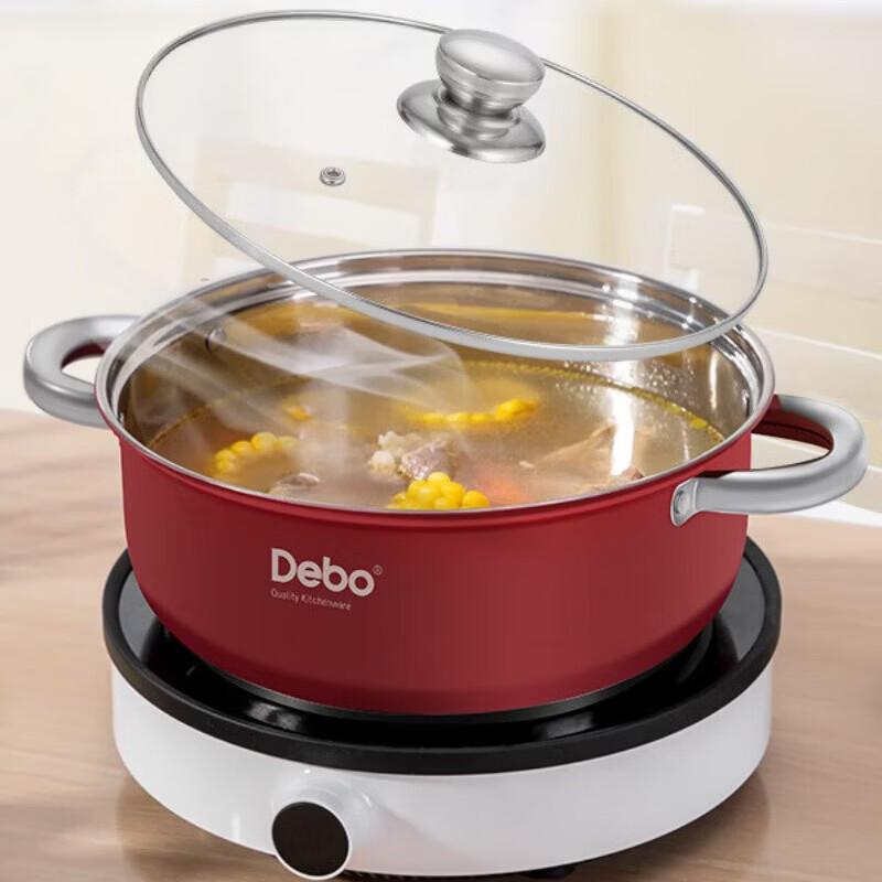 Супница Debo DEP-832 26см из нержавеющей стали