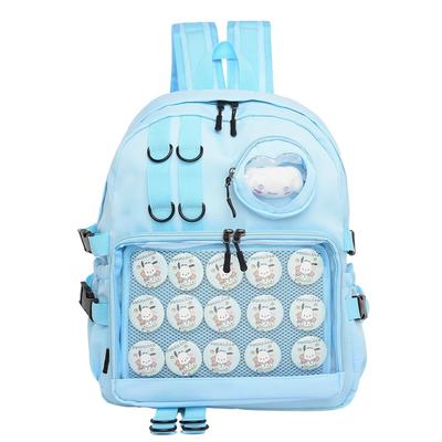 Рюкзак Ita Bag Сумка Oshikatsu Itaba Ita Рюкзак Oshikatsu Рюкзак Ita Bag Большой вместимости Большой A4 Черный Белый Светло-Голубой Прозрачный Oshikatsu Otakatsu