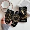 12 Constellation Card Case for Samsung M55 M35 M15 A02 A05S A05 A06 A15 A12 A13 A10 A16 A20 A22 A24 A25 A30 A31 A32 A33 A35 A42 A50