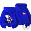 Cute Cartoon Zipper Hoodie Autumn Winter Trendy Fashion Street Style Kids Apparel Snoopy Boys Girls 3 14