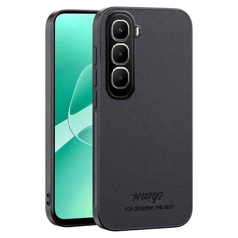 Luxury Business Leather Soft Frame Magnetic Cover For Infinix Hot 60 Pro Plus Hot60Pro+ 4G Phone Cases Capa