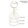 Ingemark 17 Styles Boho Crystal Pendant Cuff Open Bangles for Women Wed Bridal Goth Tassel Link Arm Bracelets Party Zircon Gift