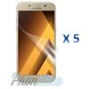 Lot of 5 Plastic Screen Protector Films for Samsung Galaxy A5 2017 Phonillico®