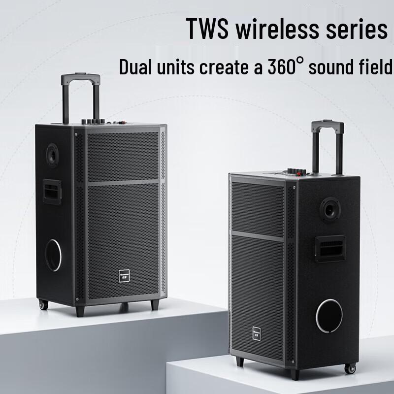 Портативная караоке-колонка Bluetooth Newmine N527/N528 15 дюймов