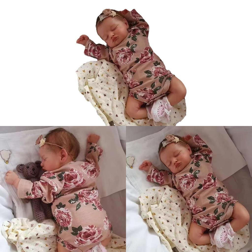 Silicone Reborn Baby Doll With Handpainted Features For Collectors And Gift Giving