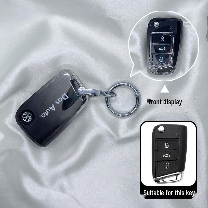 Чехол для ключа Volkswagen Sagitar, T-Roc, Tiguan, Lavida Plus, Tharu, Golf 7, Polo