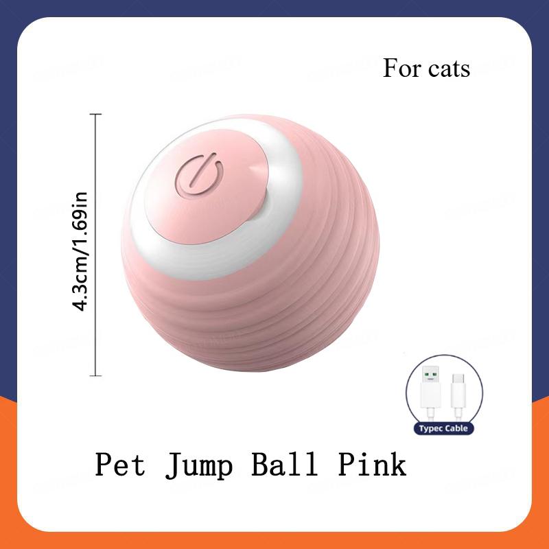 Умная игрушка для собак, мяч, автоматическая электронная интерактивная обучающая игрушка для домашних животных, гравитационный движущийся мяч, перезаряжаемый активный катящийся мяч, игрушка