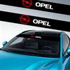 AAAYW1 New Car Front and rear windshield shade decorative sticker For Opel Astra j g Insignia Corsa d Vectra c Zafira a Auto Gadgets