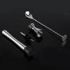 4pcs  Set Durable Stainless Steel Drinking Cocktail Mixing Tool Set In Home Bar Party(A)