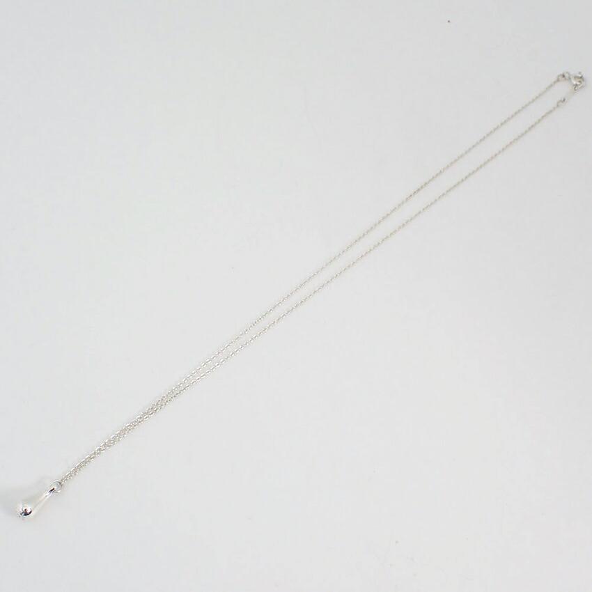 [Б/у] TIFFANY 925 Подвеска-капля/Ожерелье/g504-22