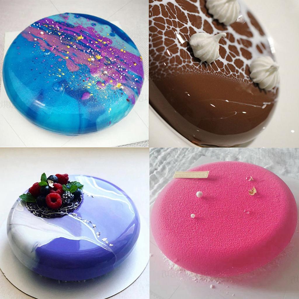 Антипригарный круглый силиконовый противень для выпечки шоколадного торта DIY форма для выпечки подходит для использования в микроволновой печи и замораживания