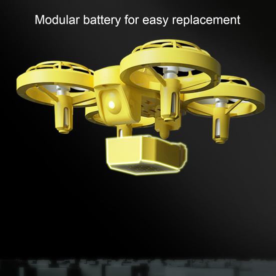 Kids Mini Drone Remote Control Colorful LED Quadcopter 360° Flip Children Shockproof