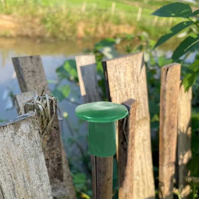 Garden Bamboo Stake Caps Pvc Garden Tool Safety Cover For Gardeners And Home Garden Use