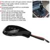 Electric LHD Automatic LED Gear Shift Knob Retrofit Kit Fits for BMW E46 E60 E61 Refit for F30 StyleGlossy Black