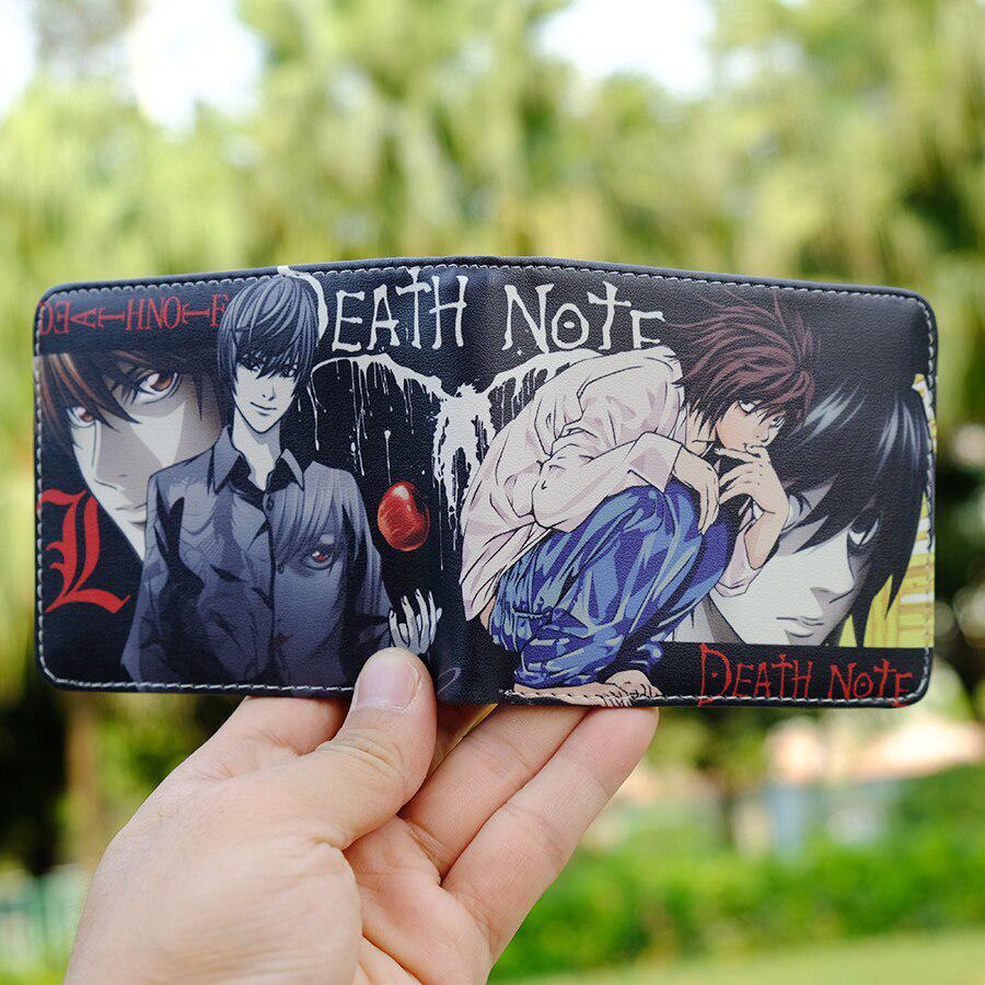 Кожаный кошелек для монет в стиле аниме DEATH Note L, крутой