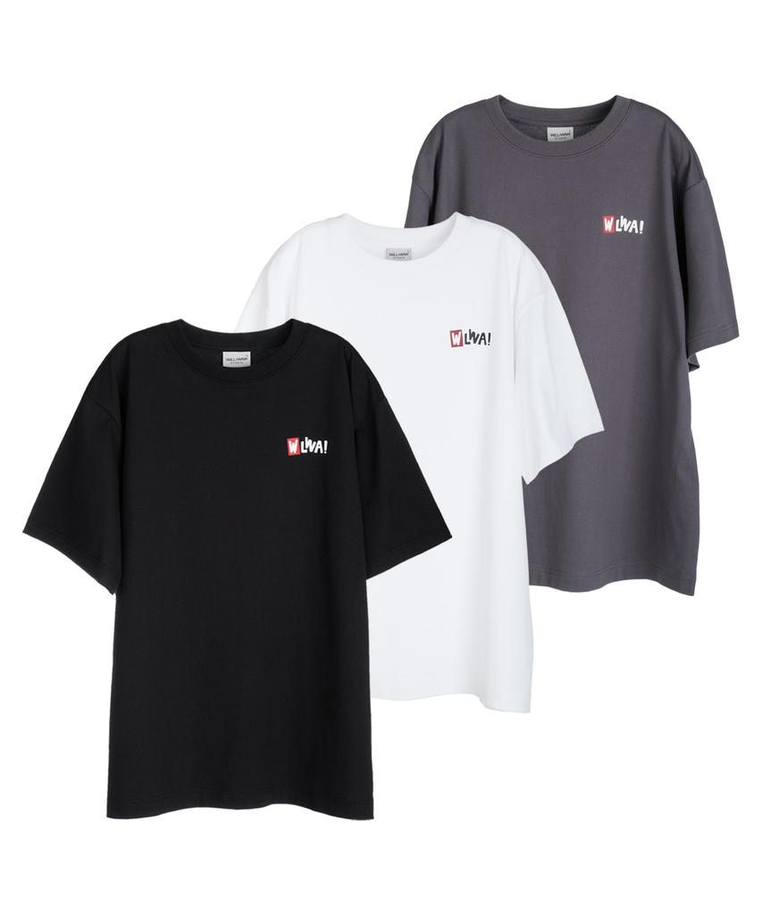WILLIWAW STUDIO Pop Logo Print T-Shirt [3 Colors]