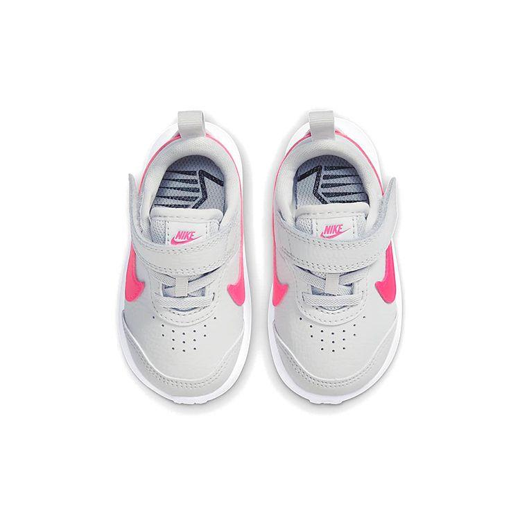 Nike Кожаные кеды Varsity с низким верхом, спортивная повседневная обувь, детские кроссовки, серые, розовые, CN9397-002