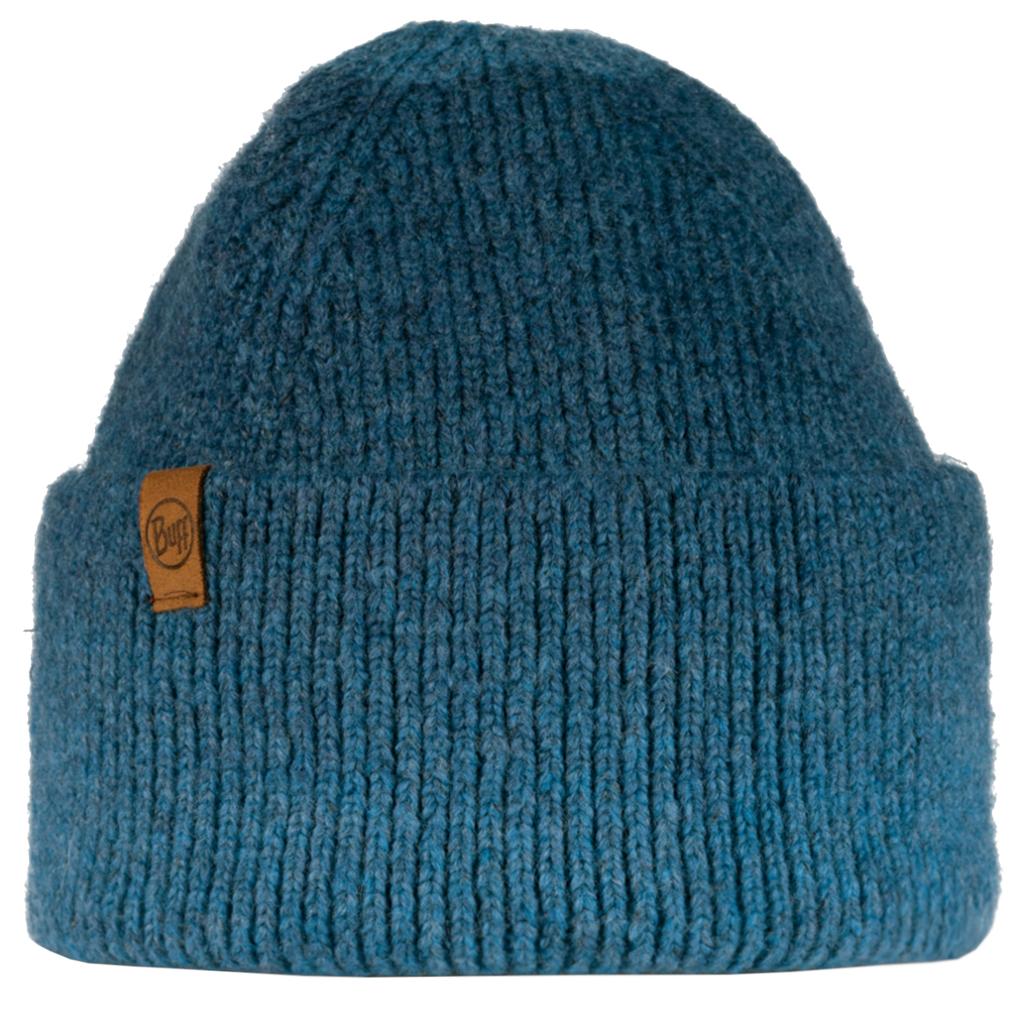 BUFF Marin Knitted Hat Beanie, Unisex Blue Cap