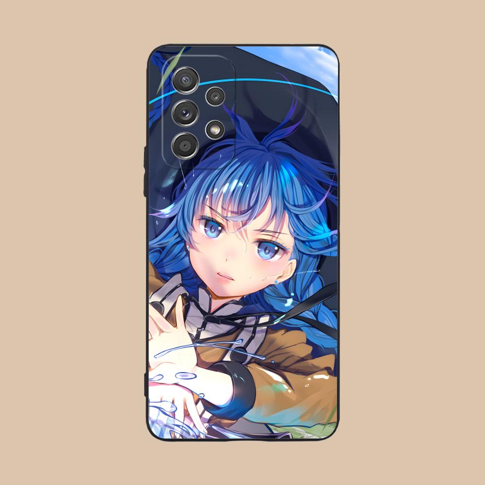 Чехол для мобильного телефона Mushoku Tensei Roxy для Samsung Galaxy M55 54 42 35 34 33 32 23 22 15 14 13 12 F55 5G Цветной чехол Роскошный