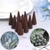 10Pcs/Set White Sage Pure Incense Cones Smoky Purification Cleansing Fragrance