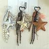 Y2k Leather Rope Keychain Star Cute Dachshund Bag Pendant Creative Cartoon Keyring