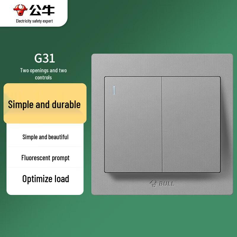 BULL G31 & G04 Series Wall Switches & Sockets