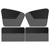 Magnetic Mesh Car Sun Shade - Summer Heat Protection, UV Shield, Clear View.