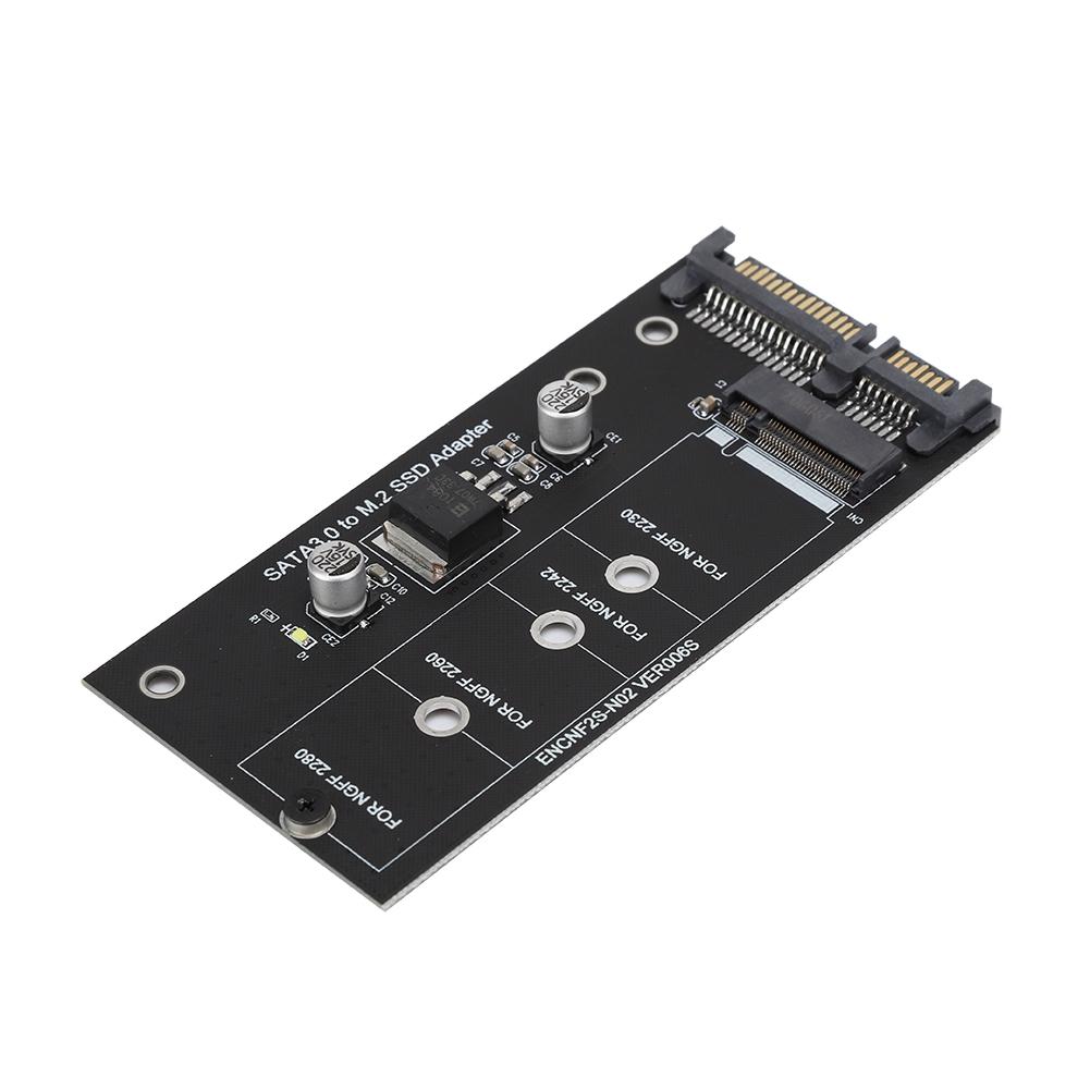 M.2 NGFF SSD to SATA 22PIN Hard Drive Disk Стабильная производительность Адаптер Riser Card